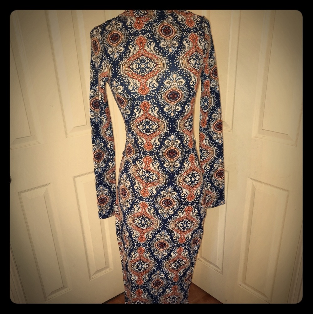 Vintage 70's Long Dress